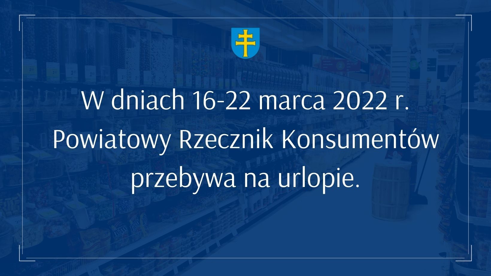 Komunikat o pracy Powiatowego Rzecznika Konsumentów